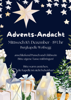 Laternen und Lichter vor einem näachtlichen Sternenhimmel